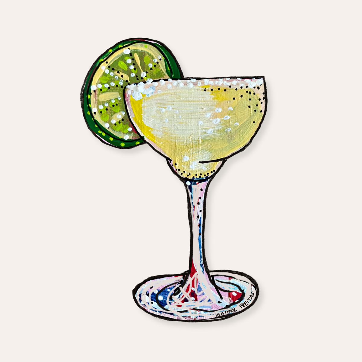 Margarita Sticker