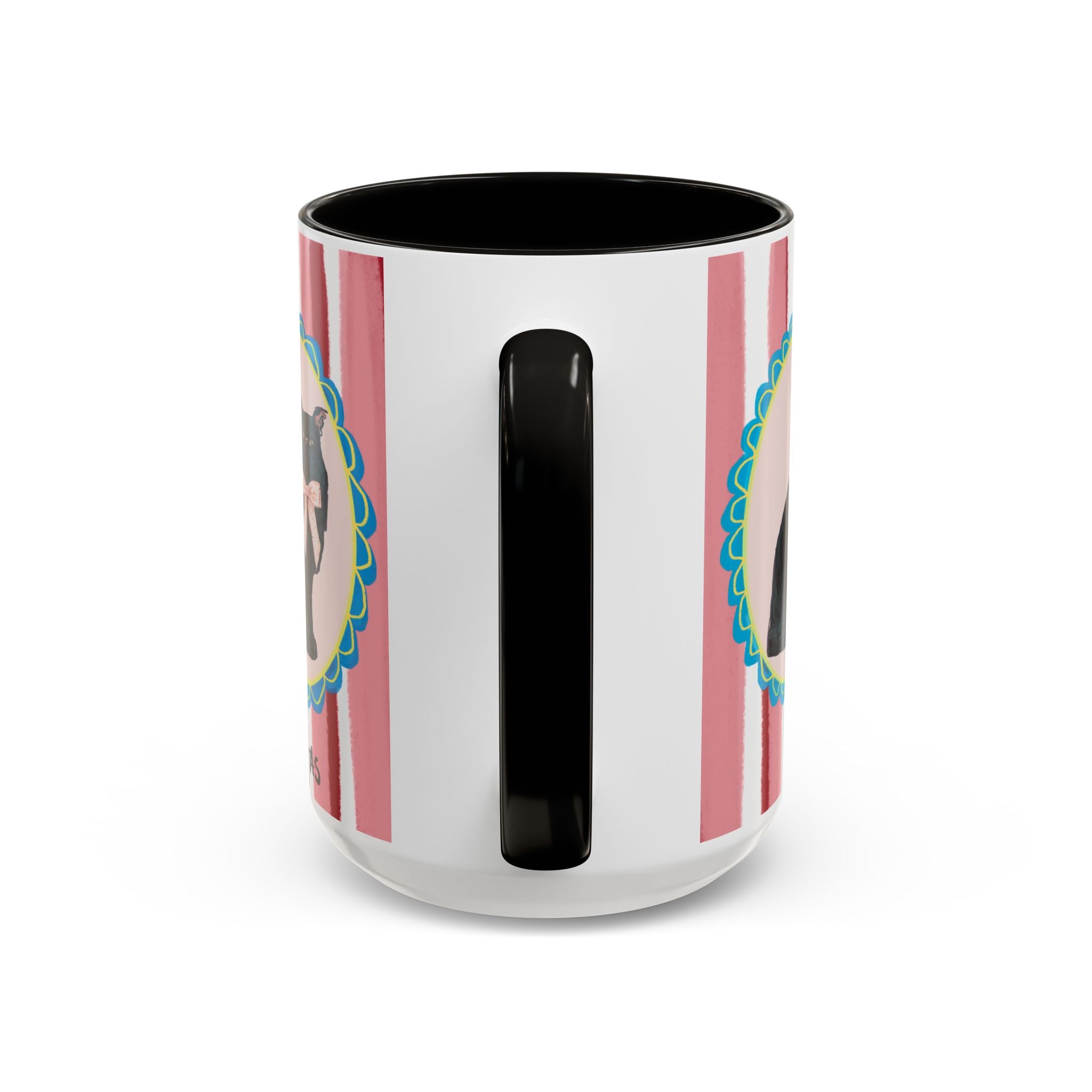 Black Persian Cat Coffee Mug 15oz