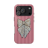 Silver Ribbon Tough Phone Cases