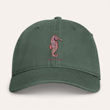 Seahorse Washed Cotton Cap