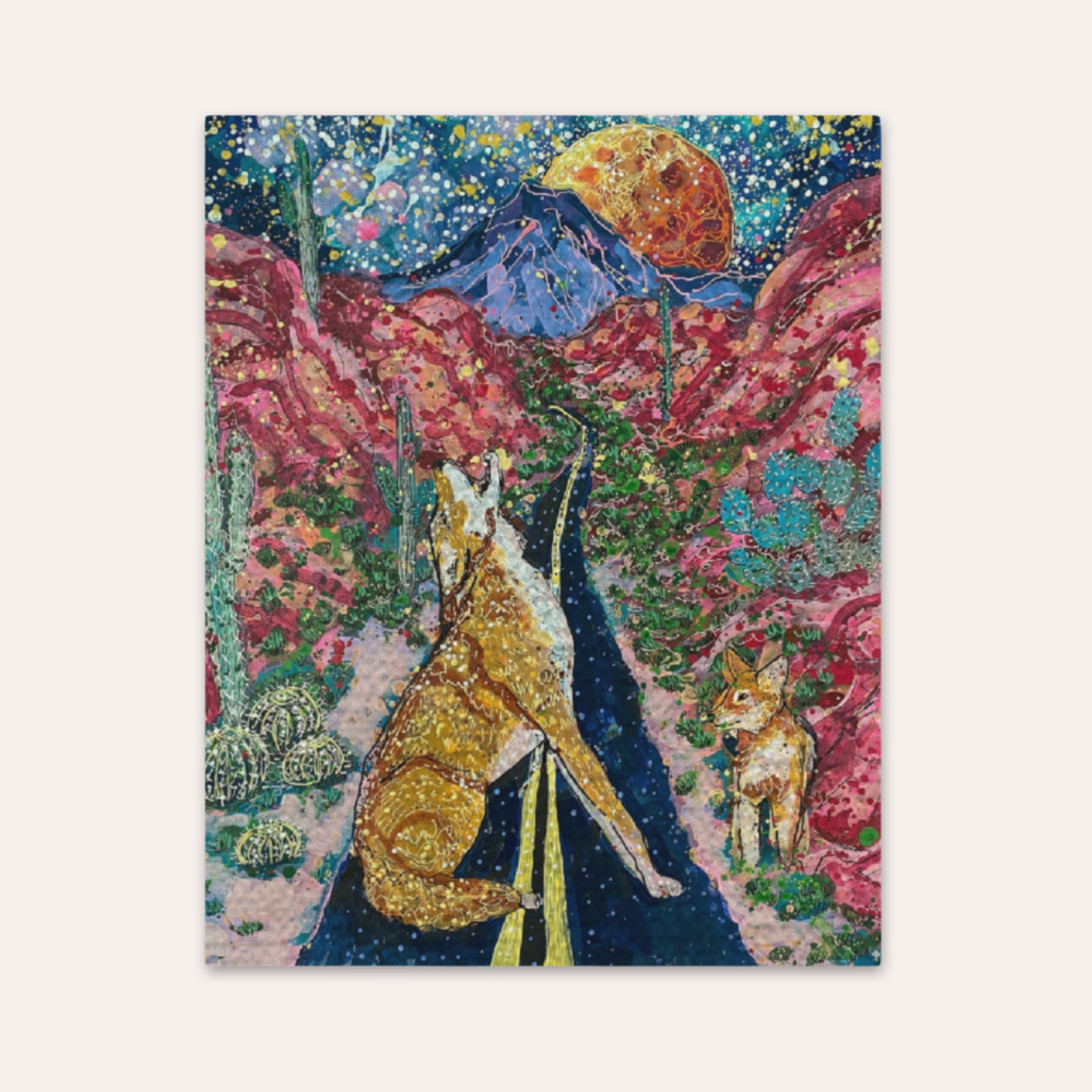 Desert Moon Fine Art Print