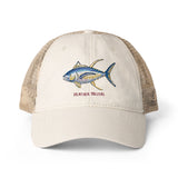 Blue Fin Tuna Women's Washed Mesh-Back Cap