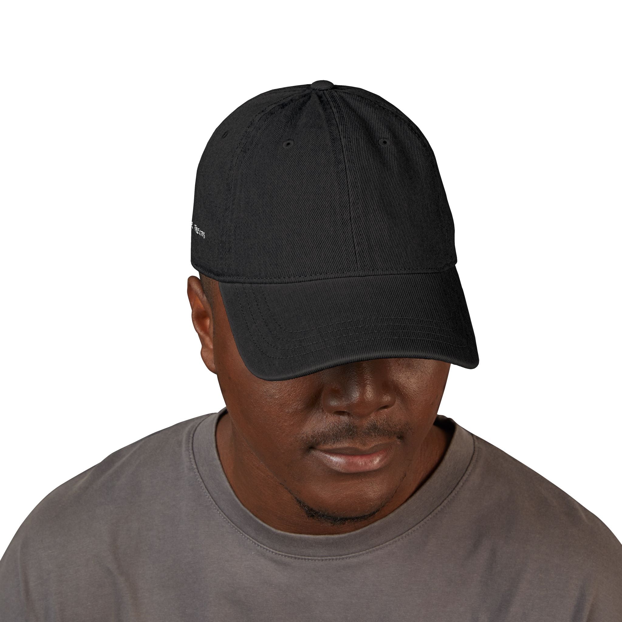 Expressions Denim Embroidered Baseball Hat ( Recommended For Kits 3 inches & Smaller )