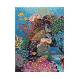 Turtle Tides Art Print
