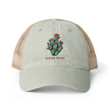 Prickly Pear Women's Washed Mesh-Back Cap