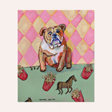 Bulldog Fine Art Paper Print