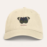 Starry Night Cracker Butterfly Washed Cotton Cap