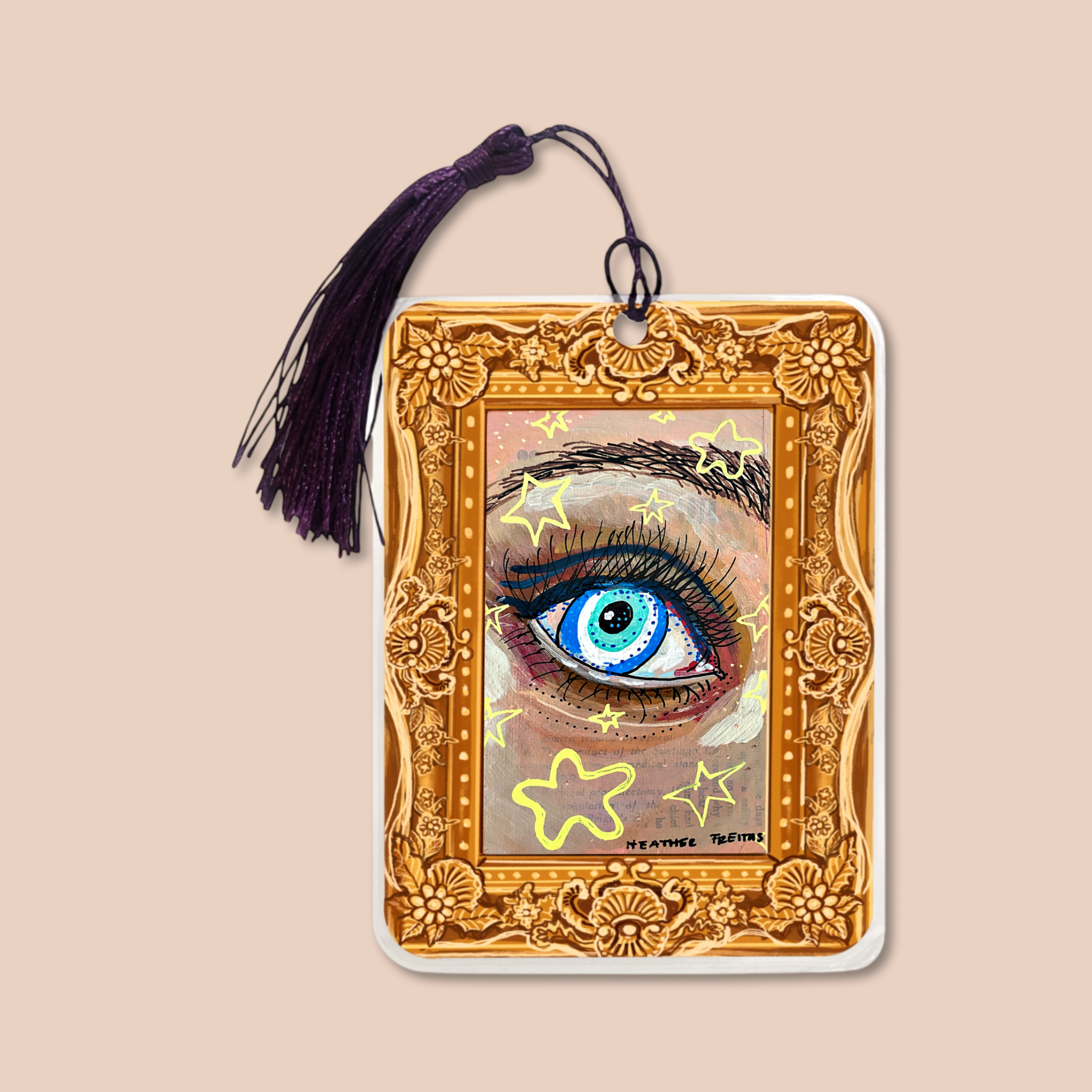 Seeing Stars Fine Art Painting Bookmark