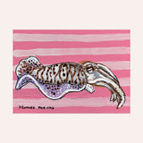 Cuddlefish Mini Art Print