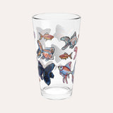 Goldfish 16oz Collectors Glass