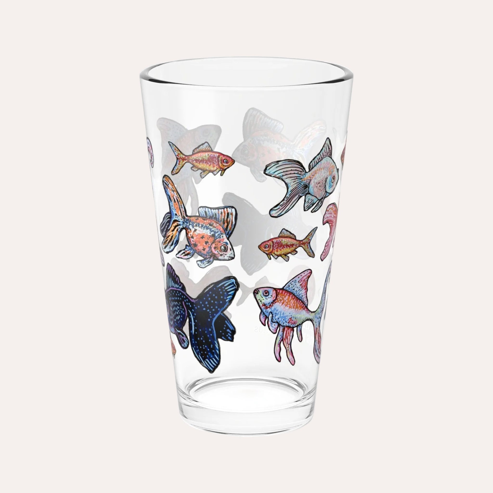 Goldfish 16oz Collectors Glass