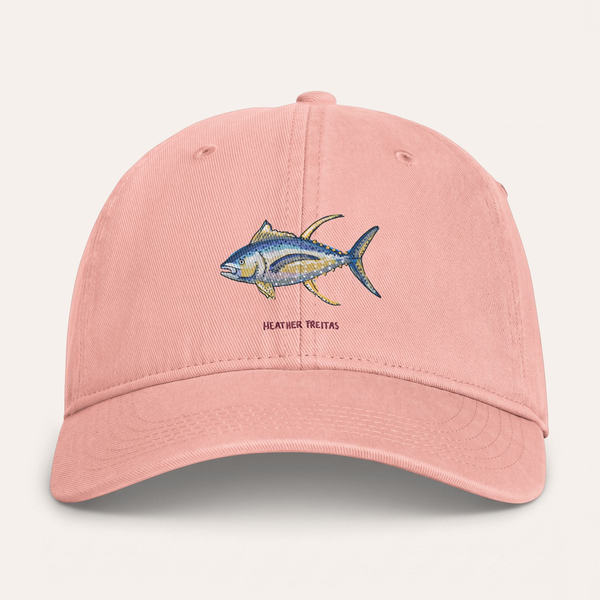 Blue Fin Tuna Washed Cotton Cap