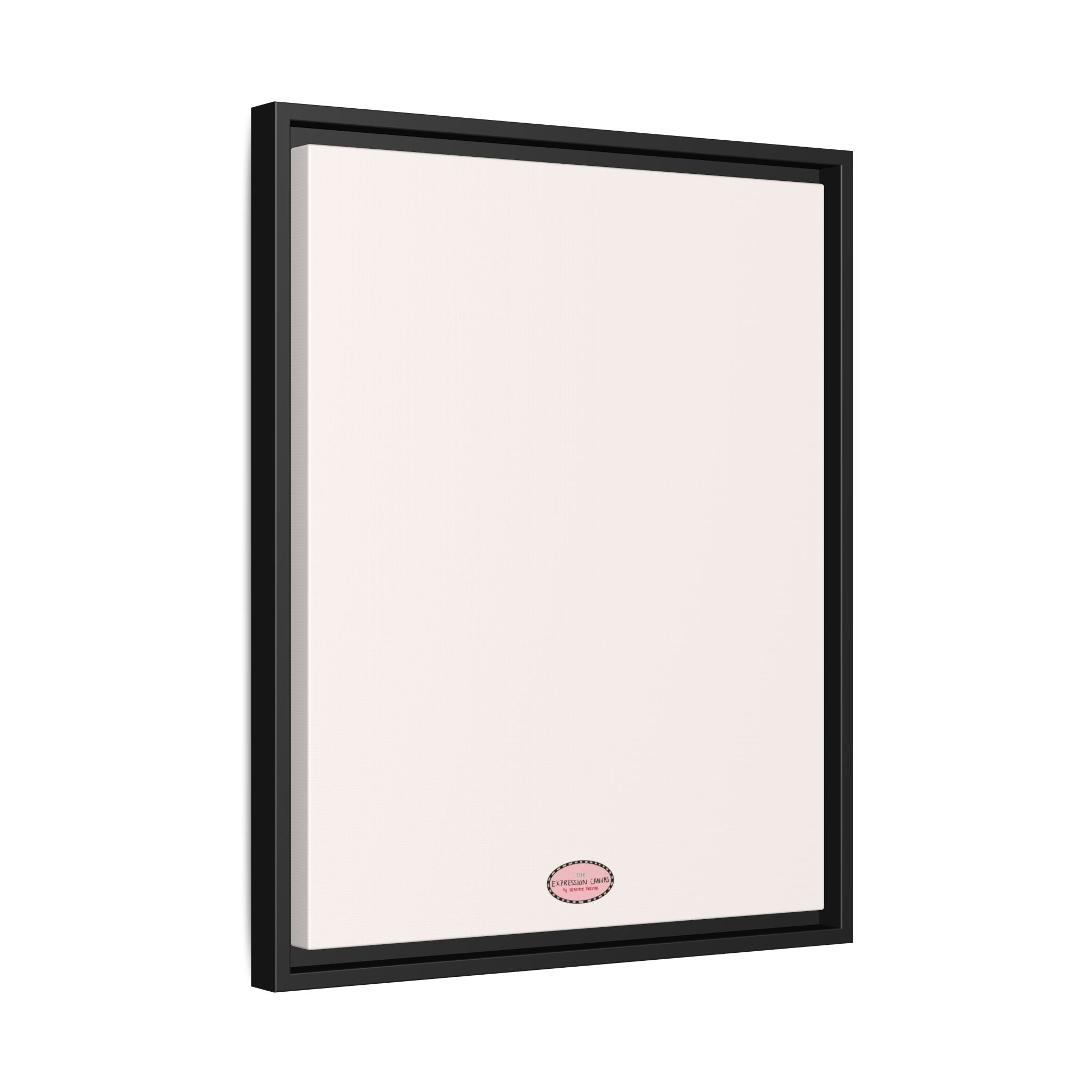 Fog Expressions Framed Canvas Print