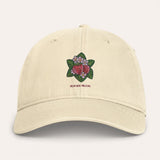 Strawberries Washed Cotton Cap