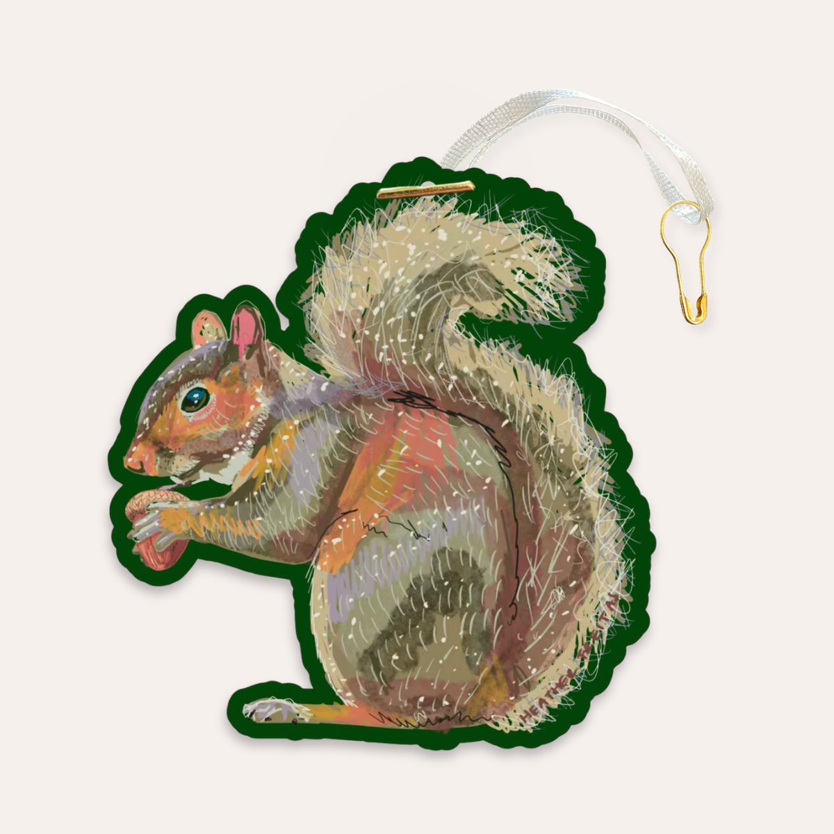 Squirrel Gift Tag