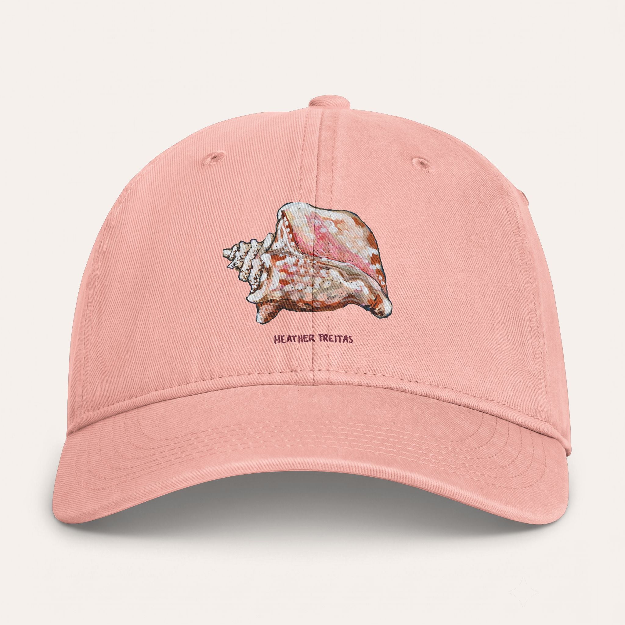 Conch Washed Cotton Cap
