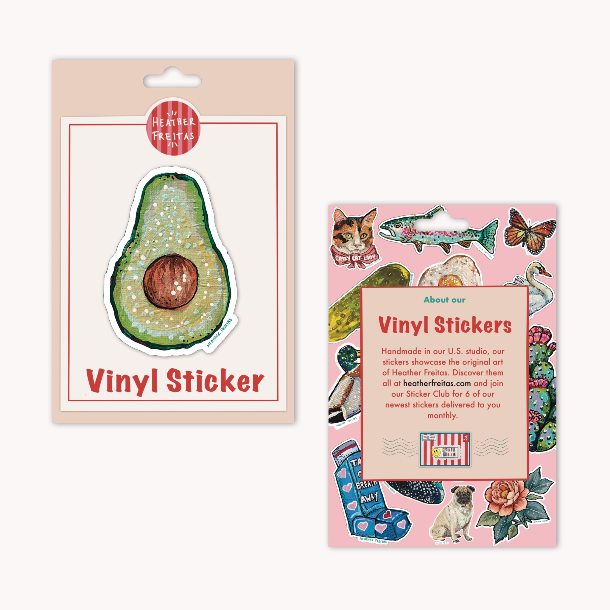Avacado Sticker