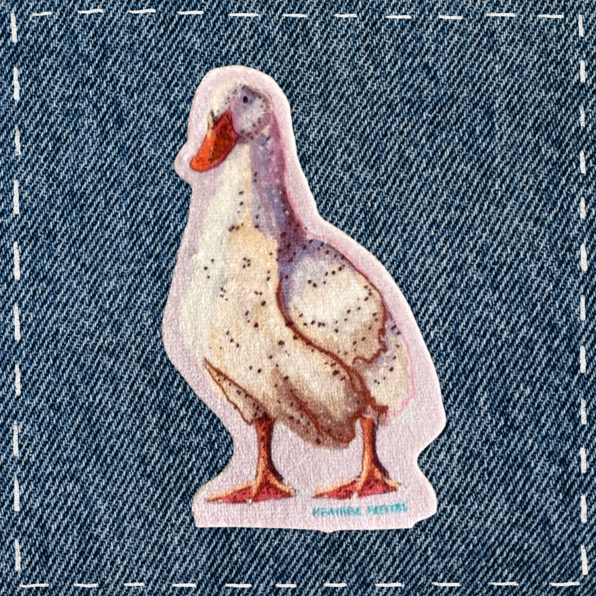 Ugly Duckling - Sew On Velveteen Patch