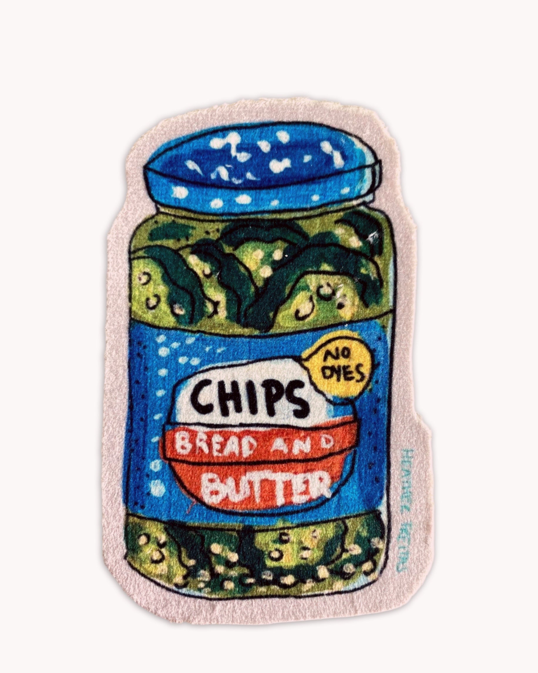 Bread and Butter Pickles - Sew On Velveteen Patch