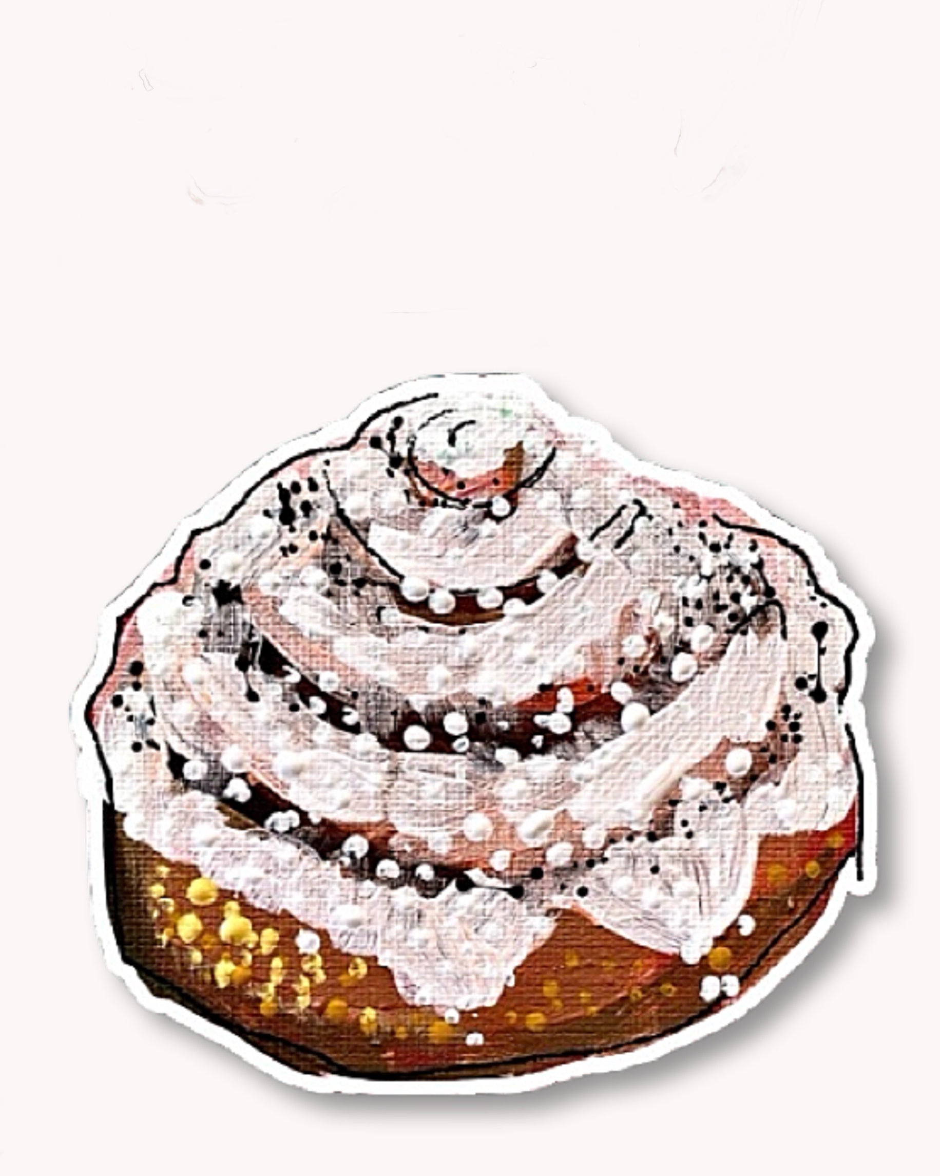 Cinnamon Roll Sticker