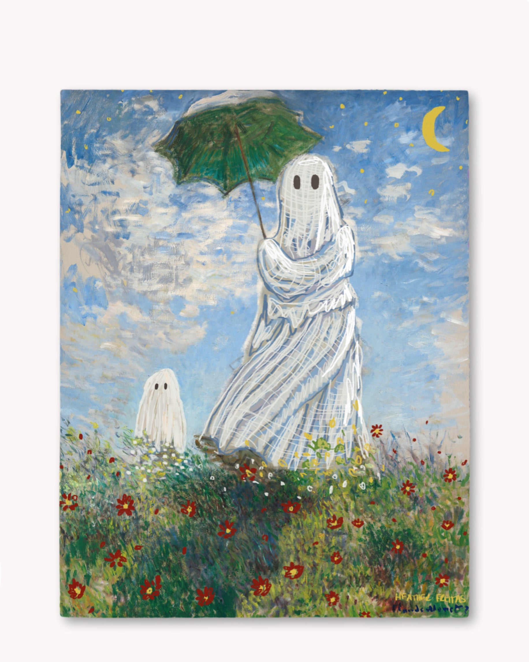 Madam Monet Halloween Remaster Print