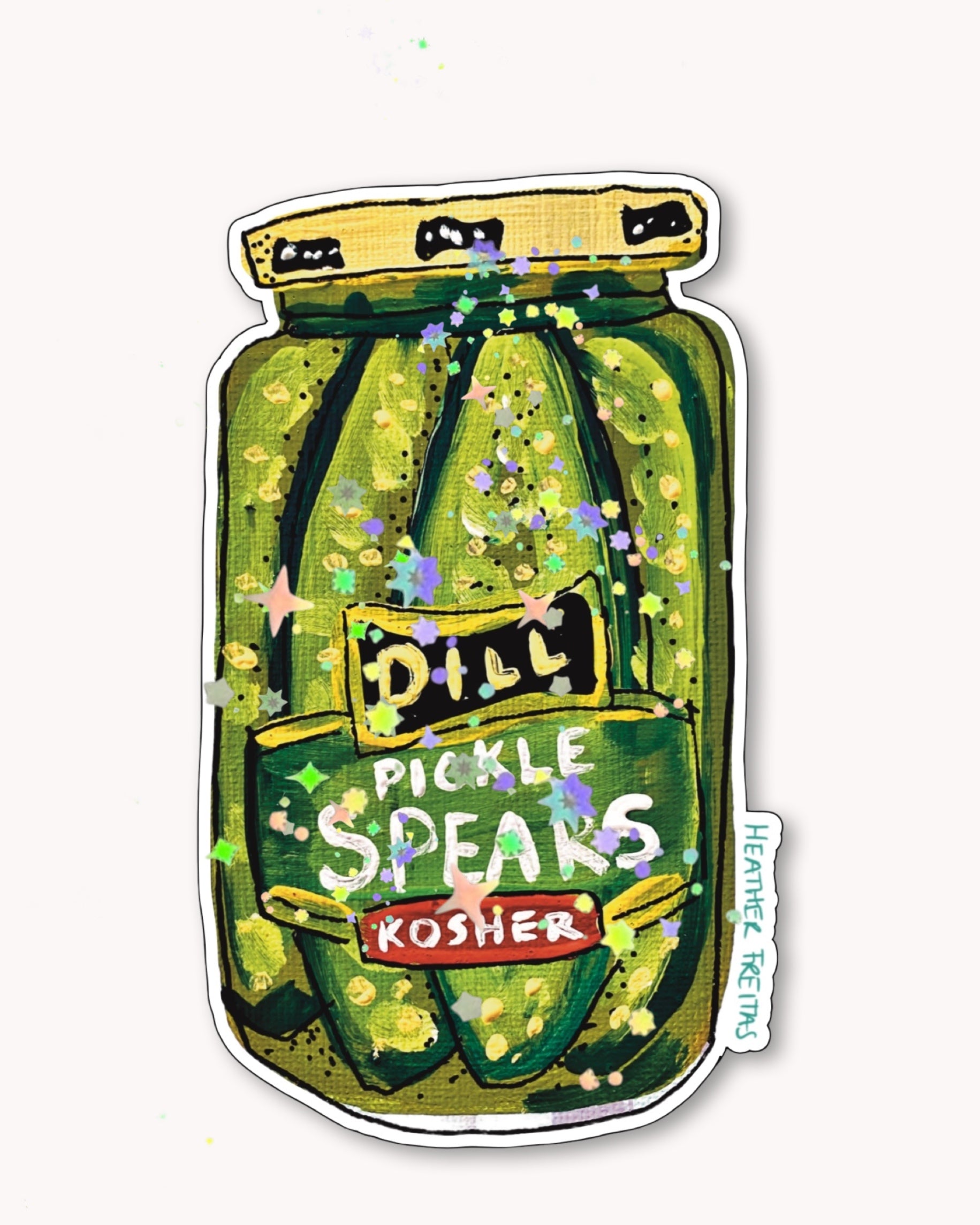 Pickle Spear Sticker