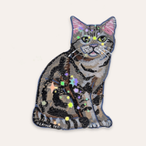 American Shorthair Cat Sticker