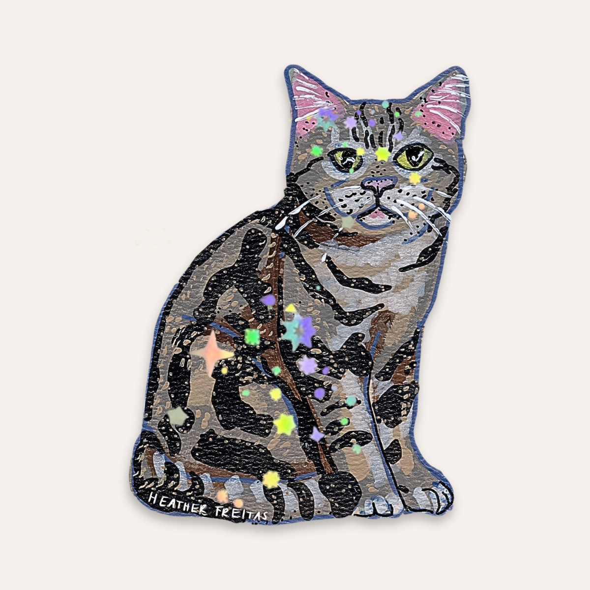 American Shorthair Cat Sticker