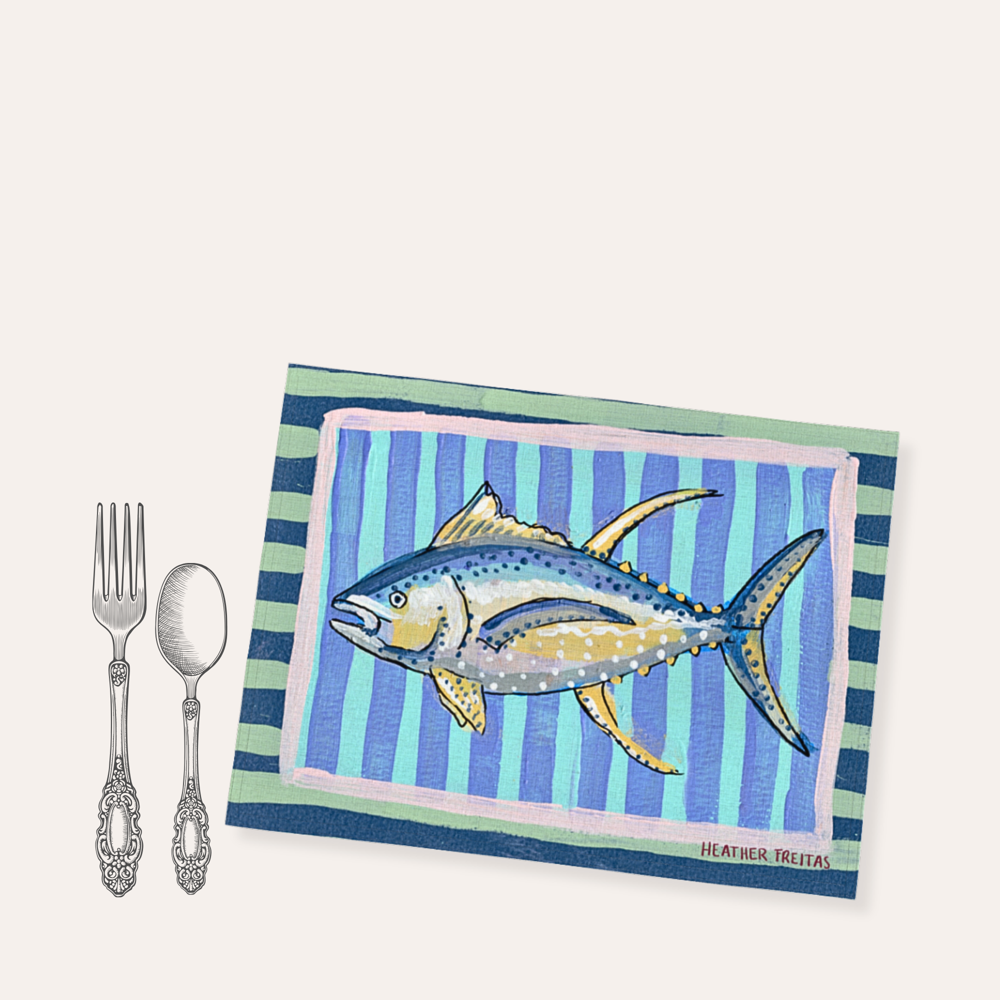 Blue Fin Tuna Placemat