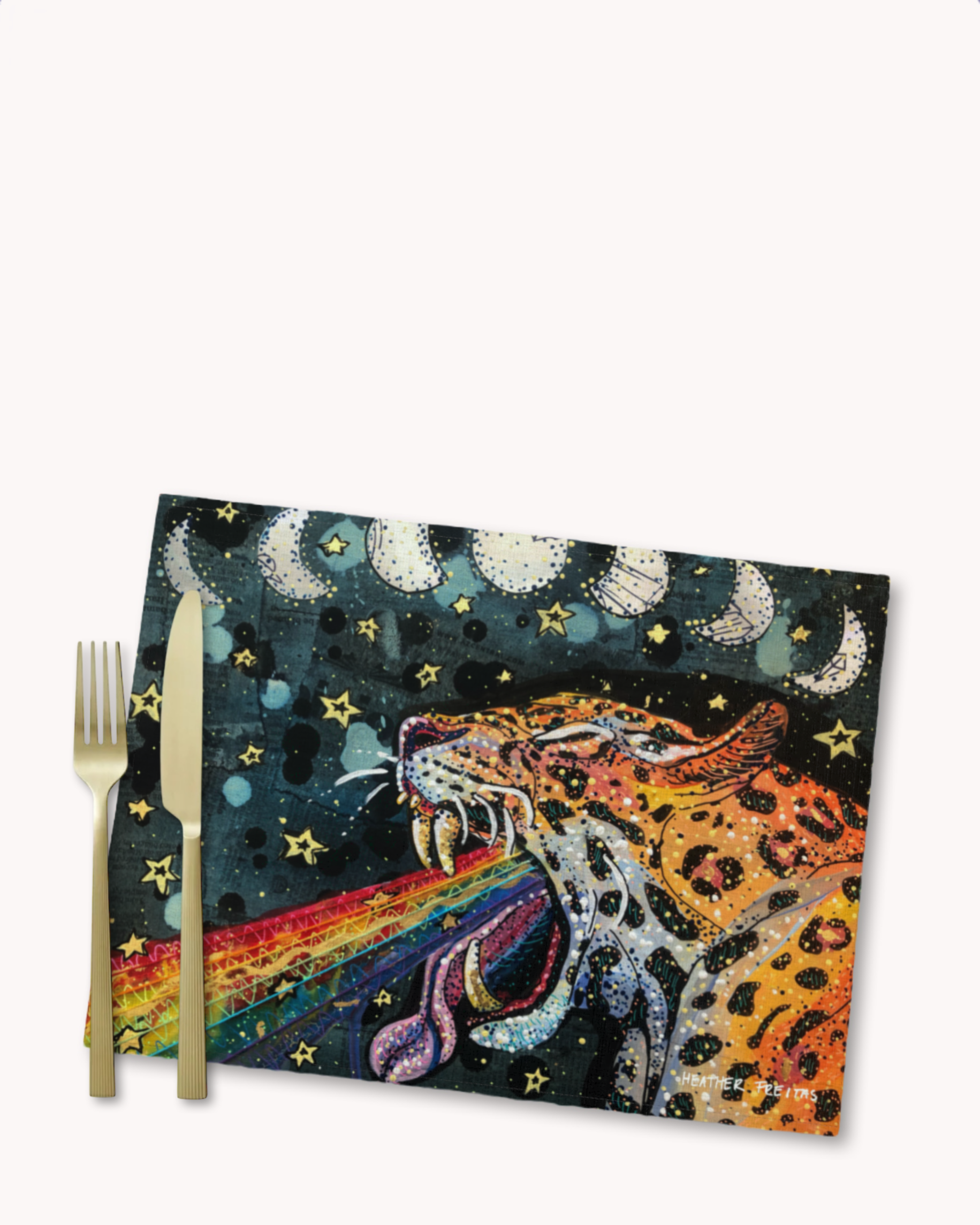 Moon Tides & Jaguar Vibes Placemat