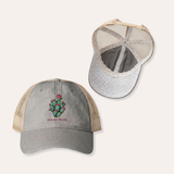 Prickly Pear Women's Washed Mesh-Back Cap