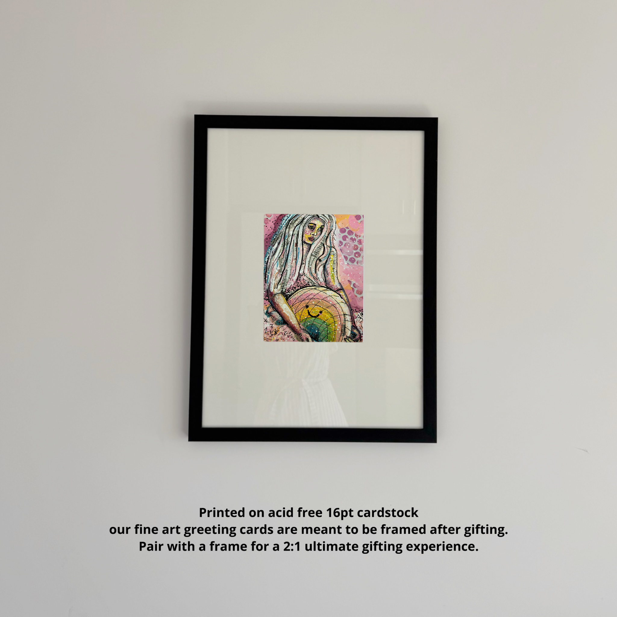 Rainbow Pillow - Greeting Card / Fine Art Print