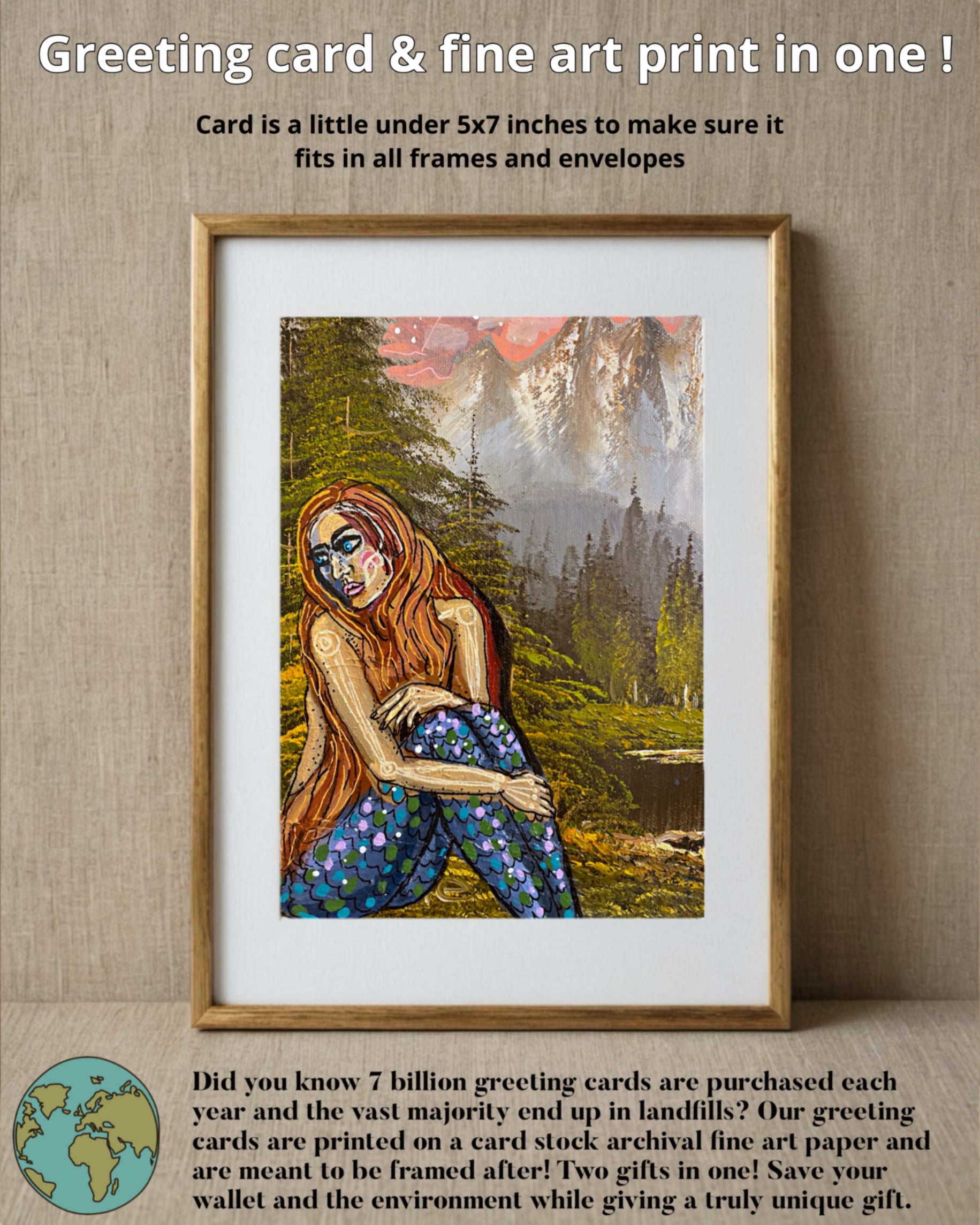 Siren Song - Greeting Card / Fine Art Print