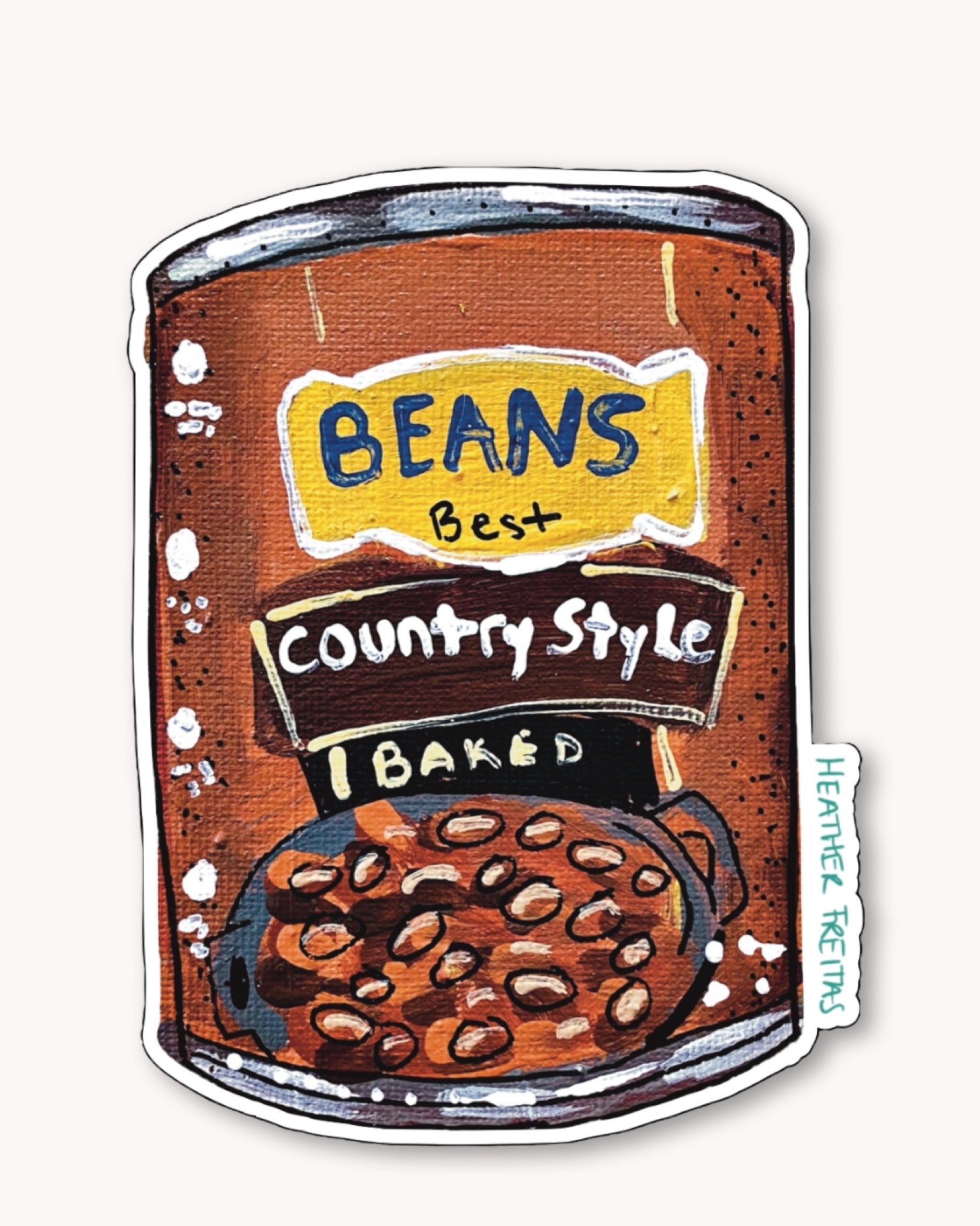 Baked Beans Sticker