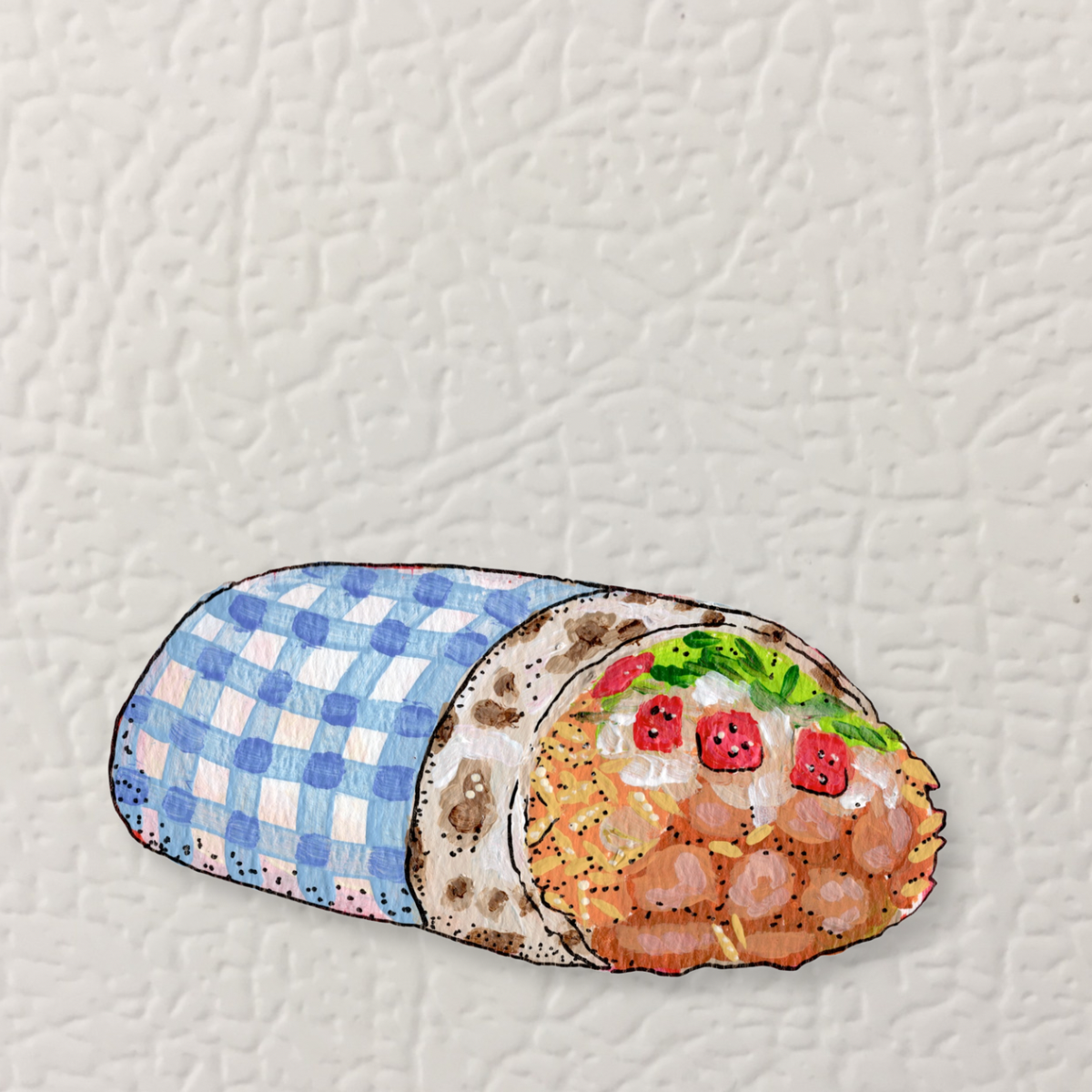 Burrito Magnet ( Die-Cut )