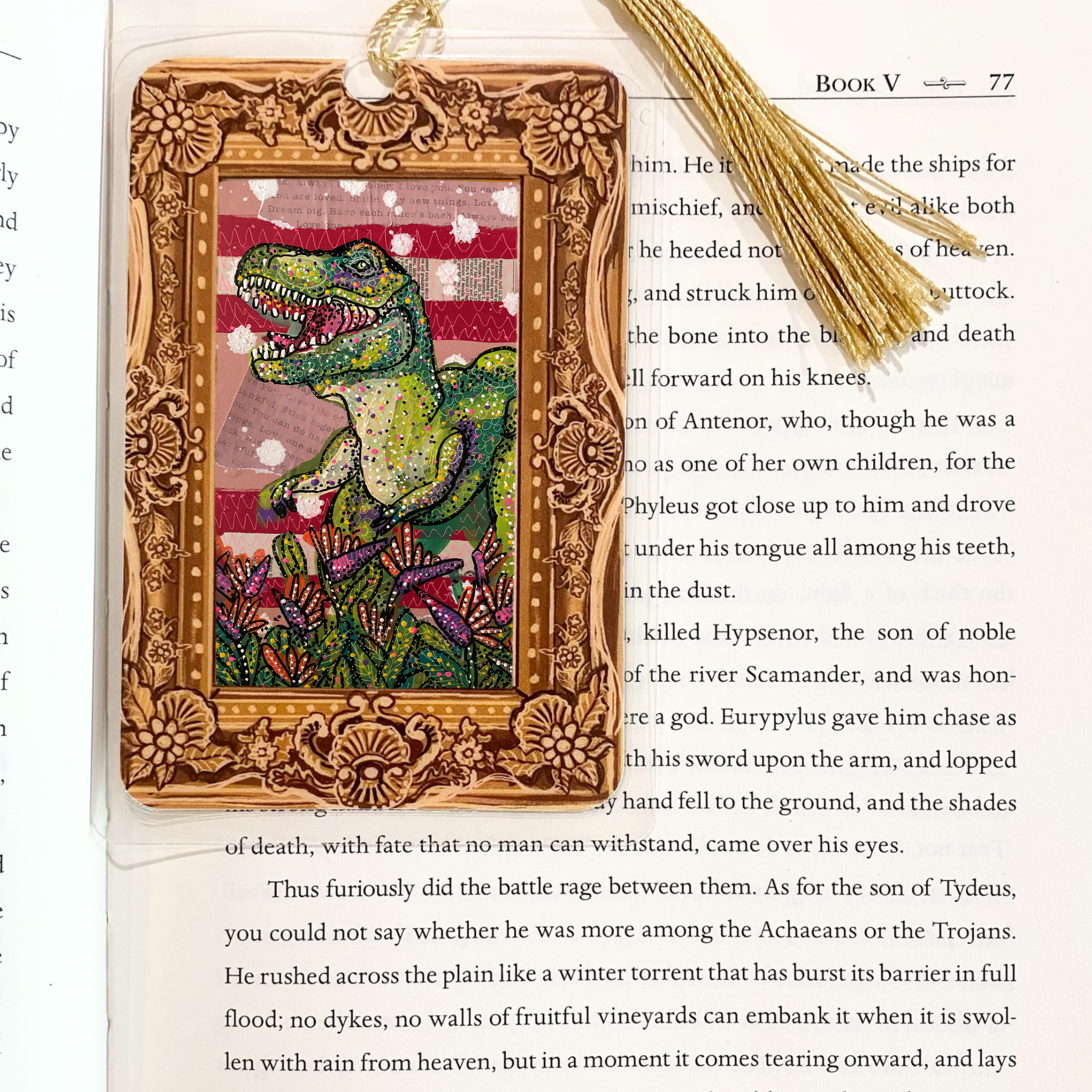 Rex Fine Art Painting Bookmark