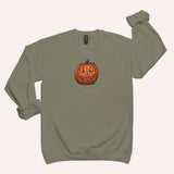 Jack O Lantern Unisex Crew Neck Sweatshirt