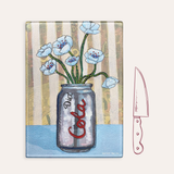 Diet Cola Bouquet Cutting Board / Trivet