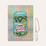 Bread & Butter Chips Cutting Board / Trivet
