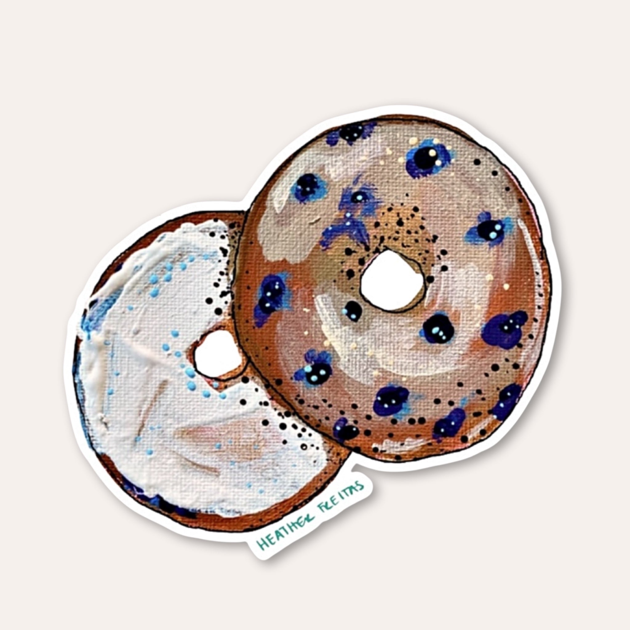 Bagel Sticker