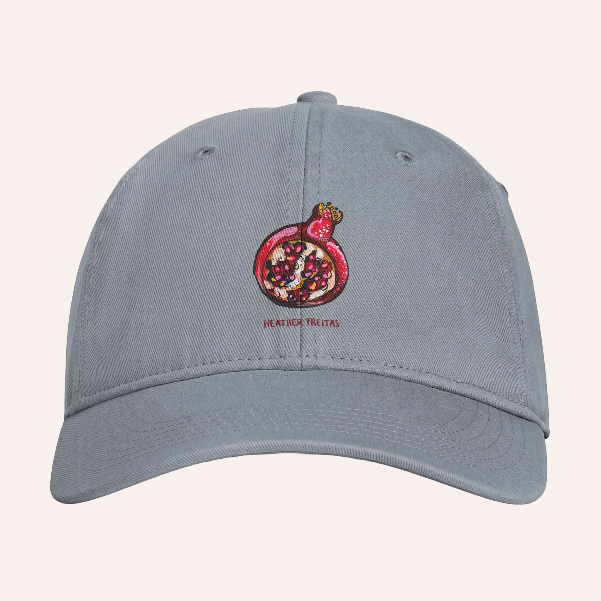 Pomegranate Washed Cap
