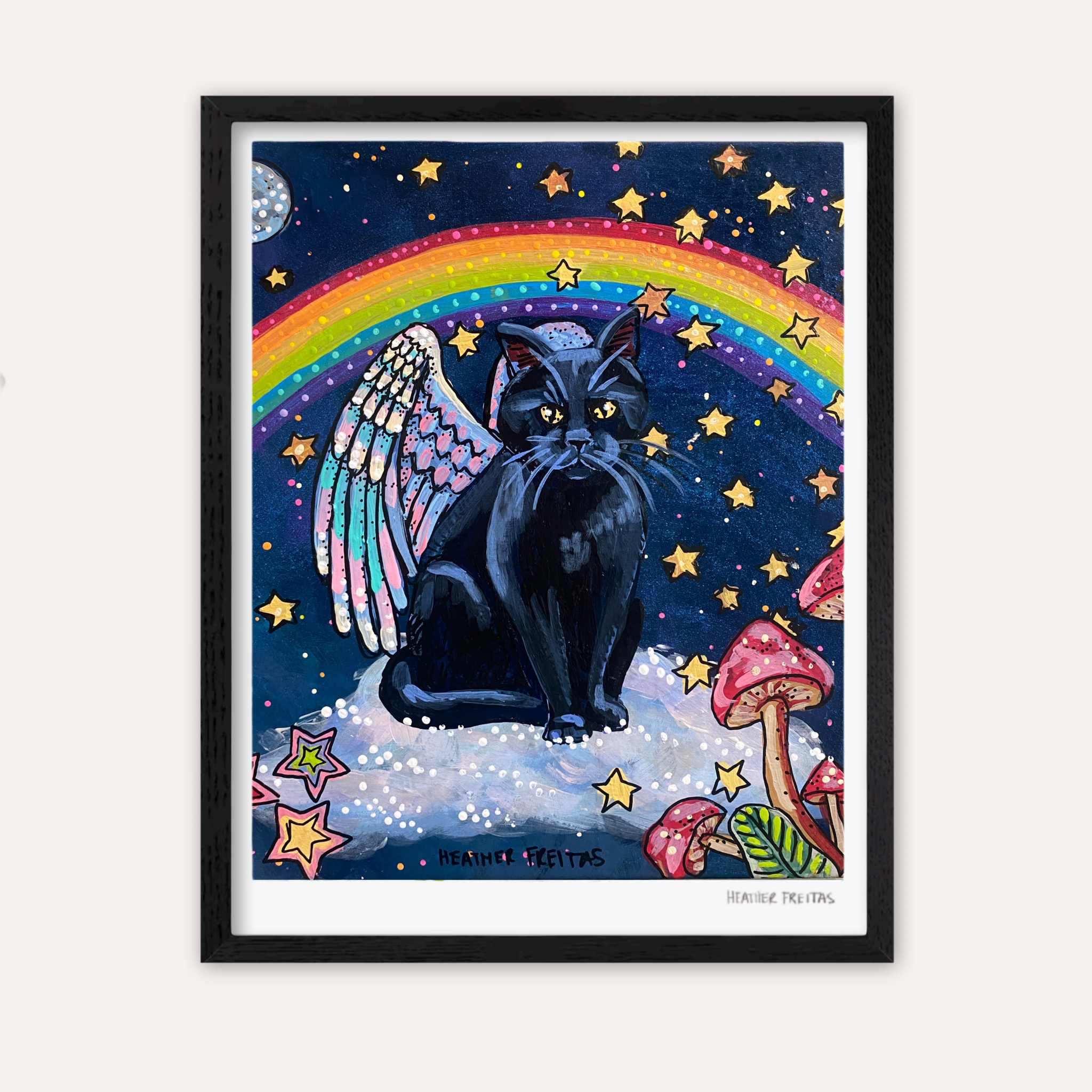 Prince Of Darkness Fine Art Print