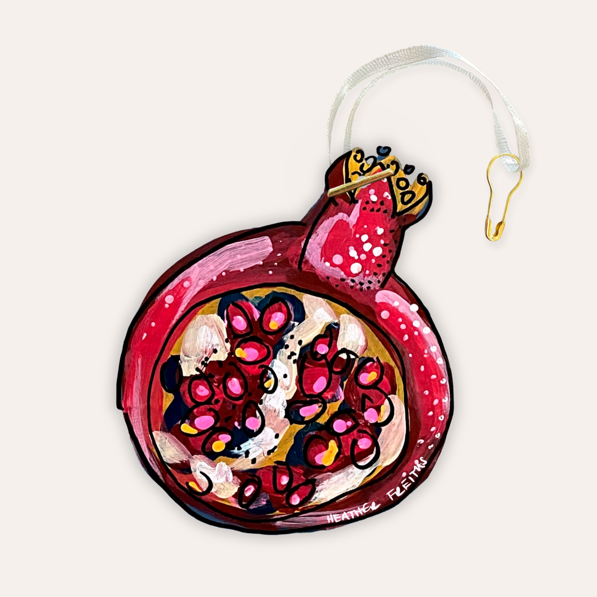 Pomegranate Gift Tag