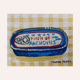 Anchovies Mini Art Print