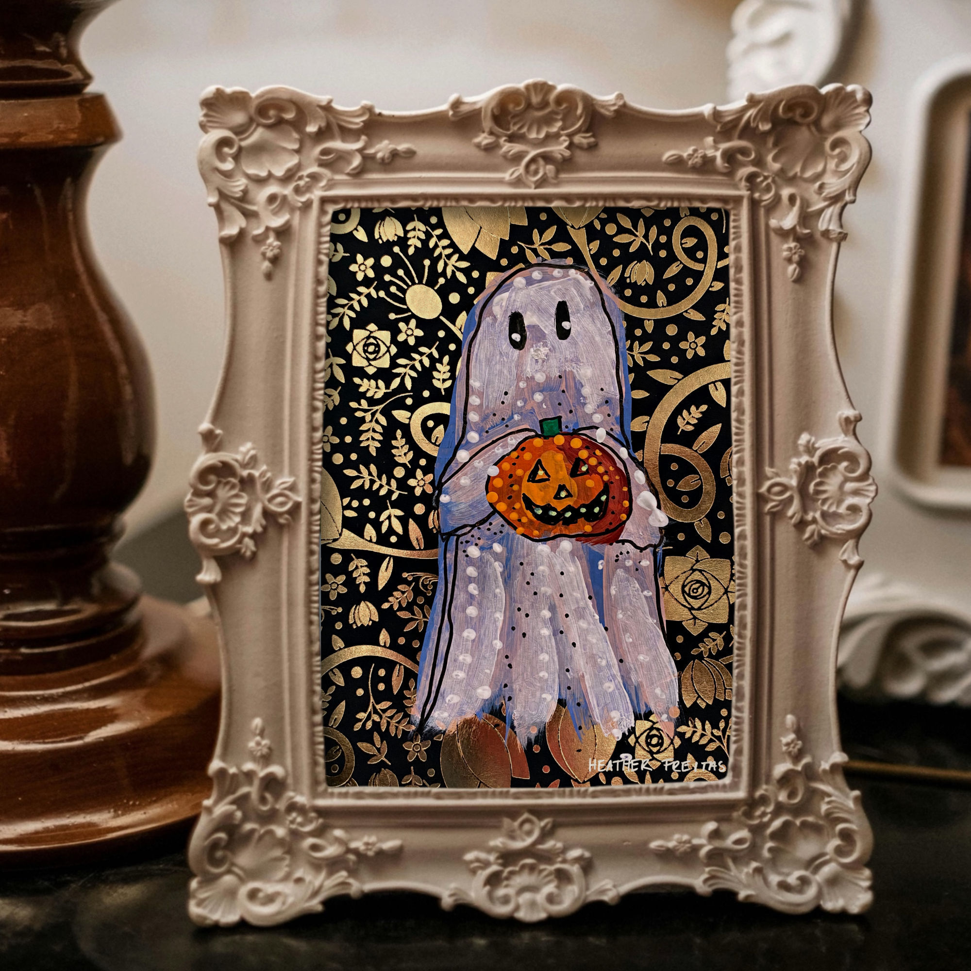 Gold Ghost Mini Fine Art Print