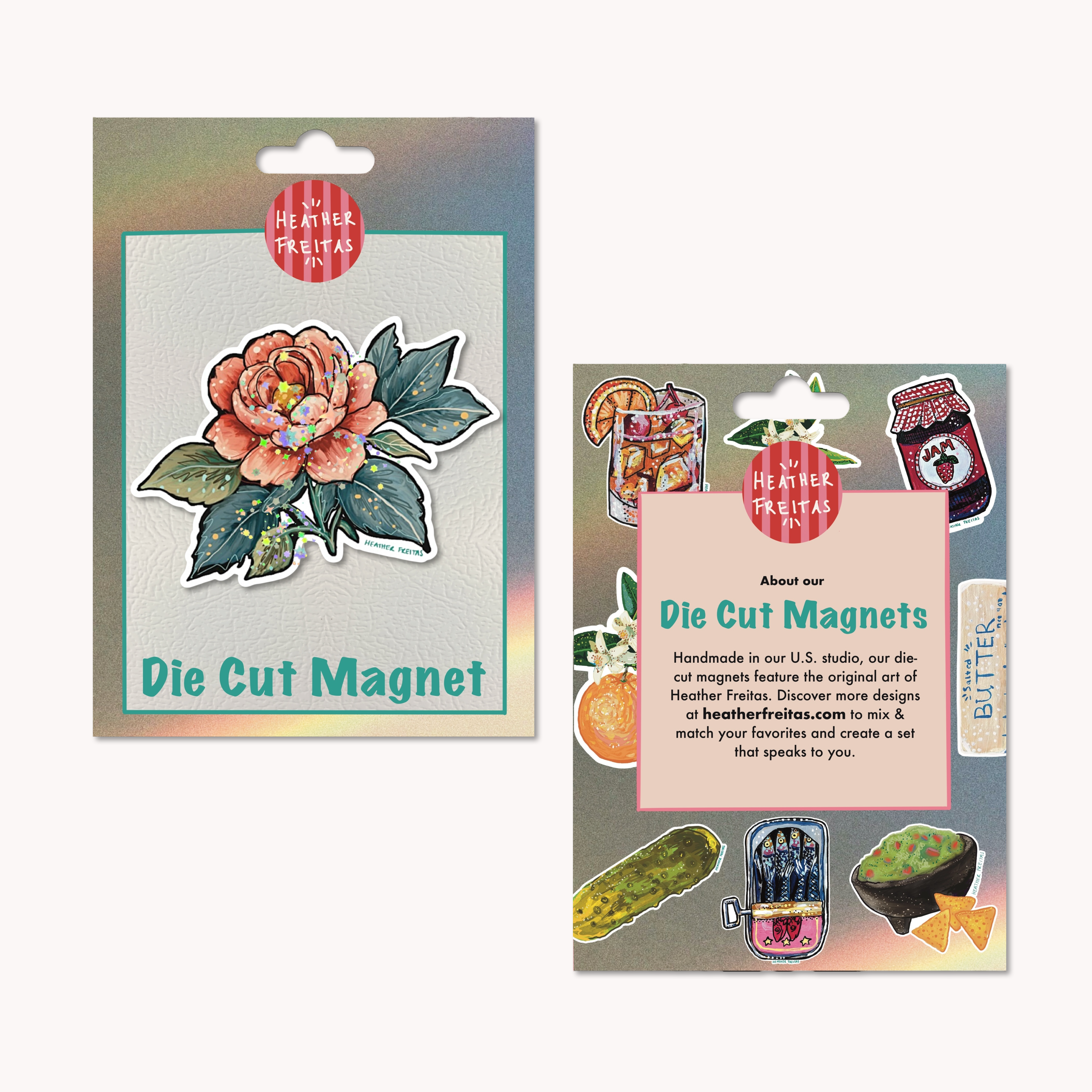 Rose Magnet ( Die-Cut )