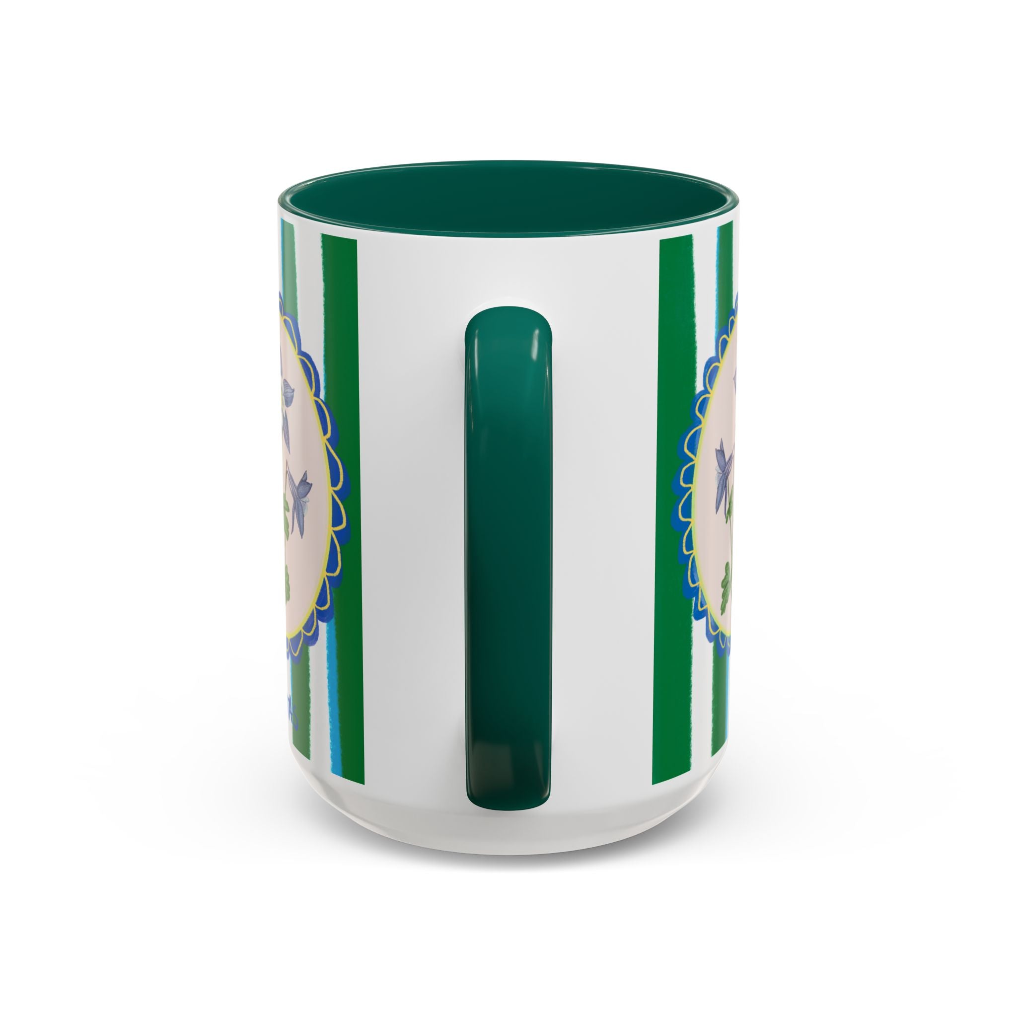 Blue Columbine Coffee Mug 15oz