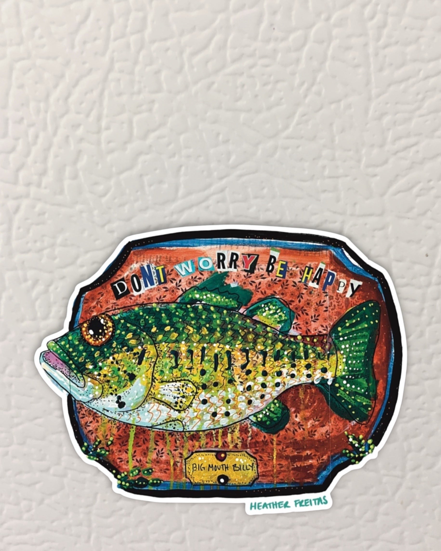 Bass Magnet ( Die-Cut )
