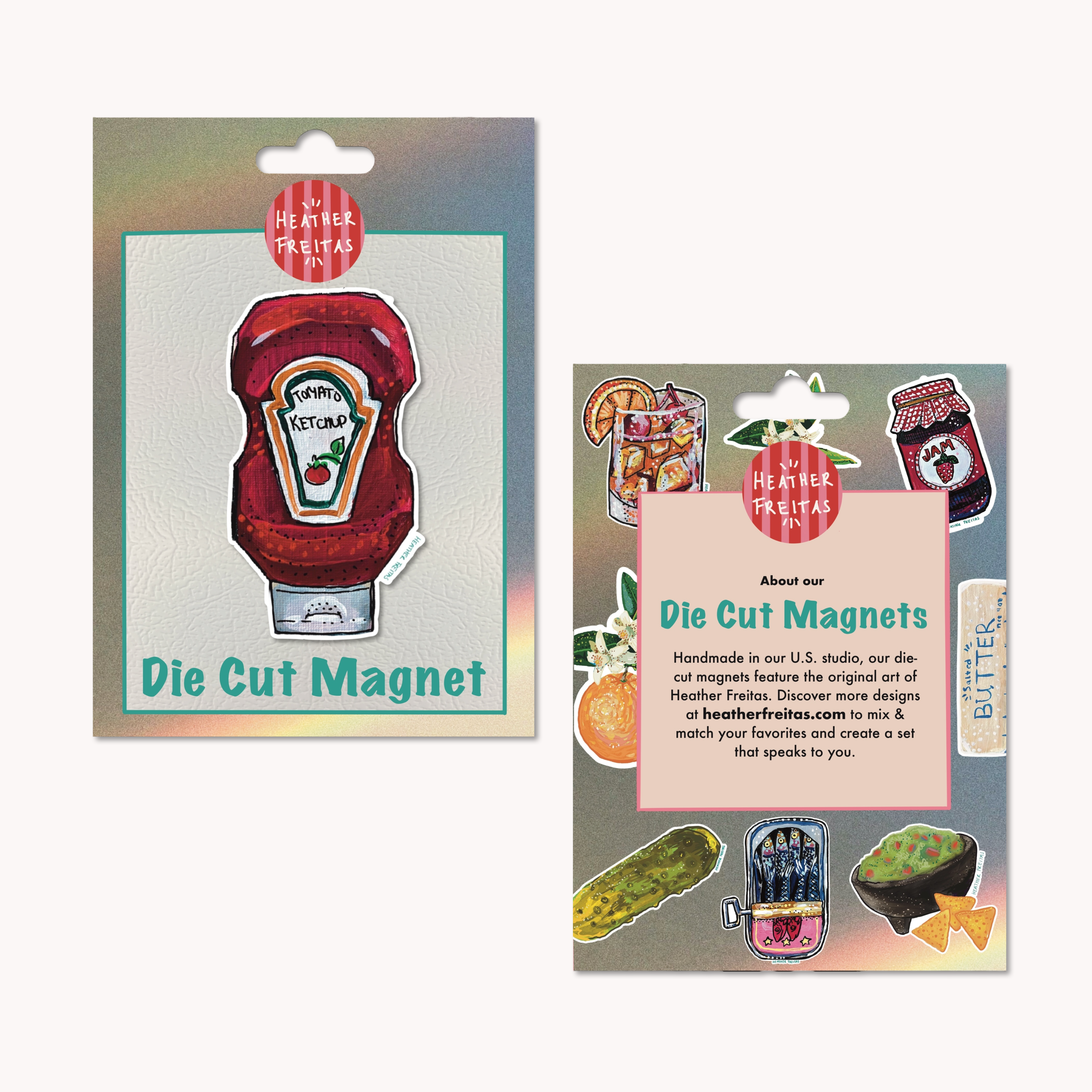 Ketchup Magnet ( Die-Cut )