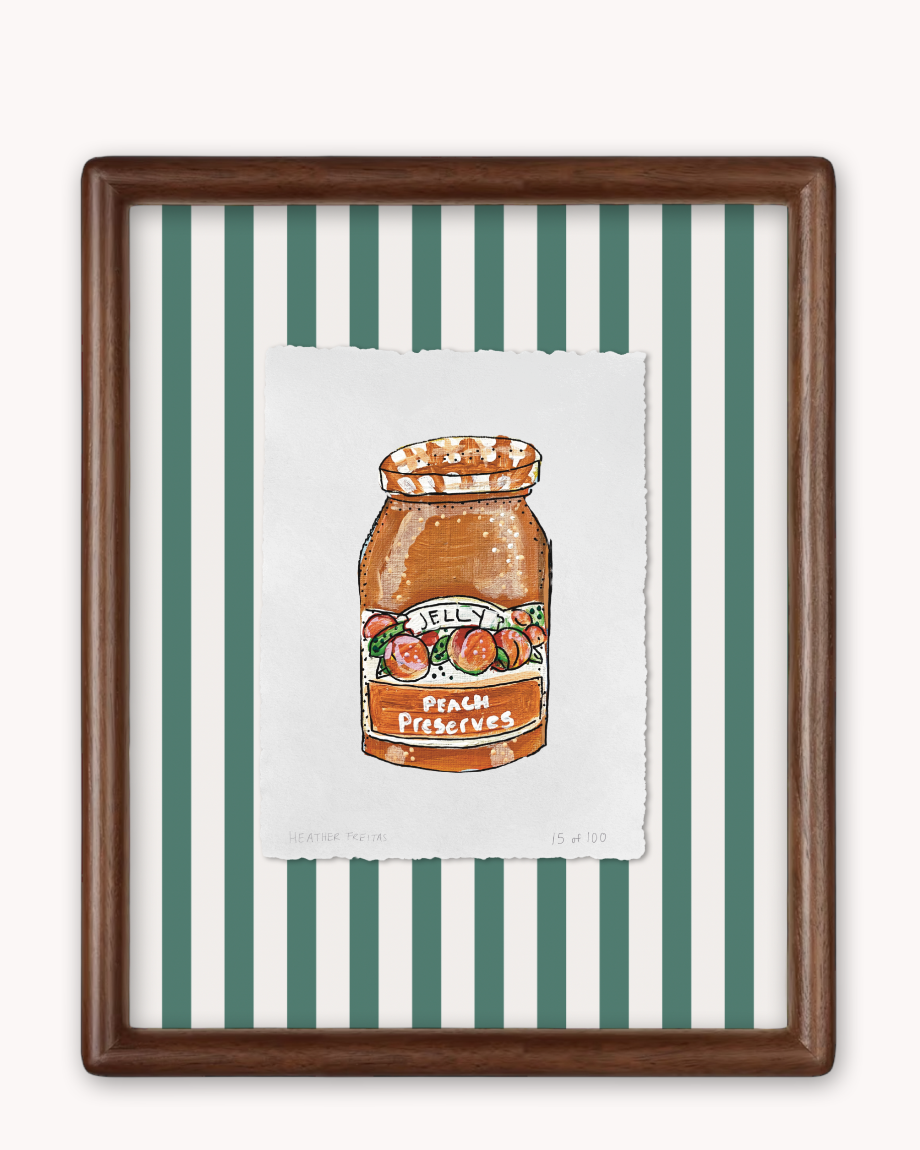 Apricot Jam Limited Edition Framed Print
